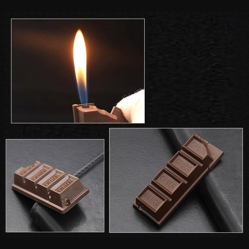 Creative Chocolate Torch Lighter Flame