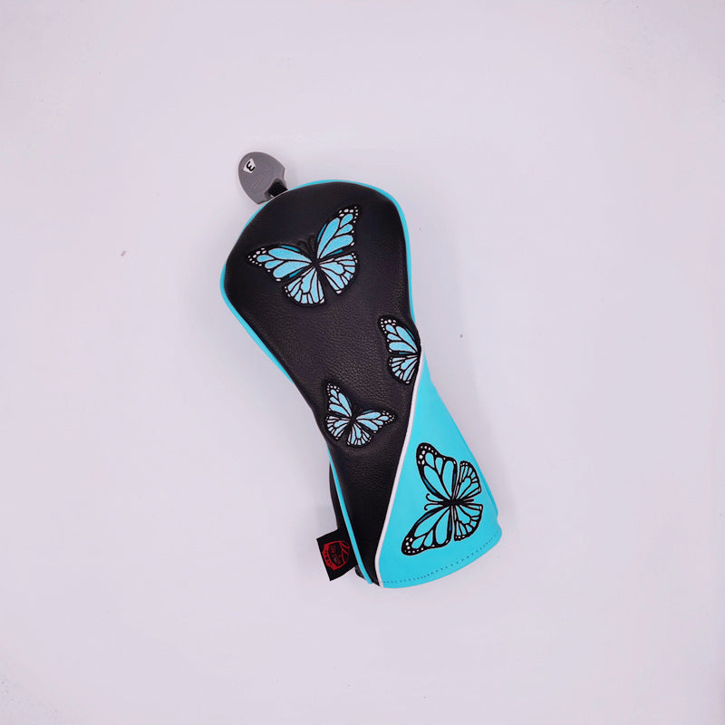 Golf Club Sleeve Butterfly Wooden Pole
