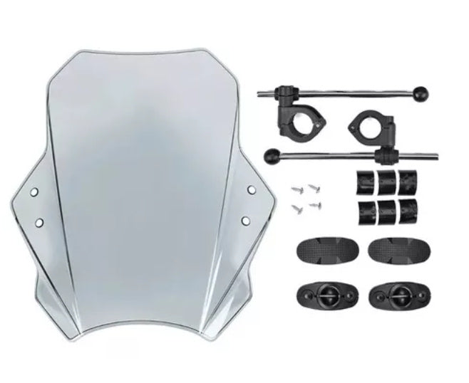 Suitable For Motorcycle Windscreen Gray