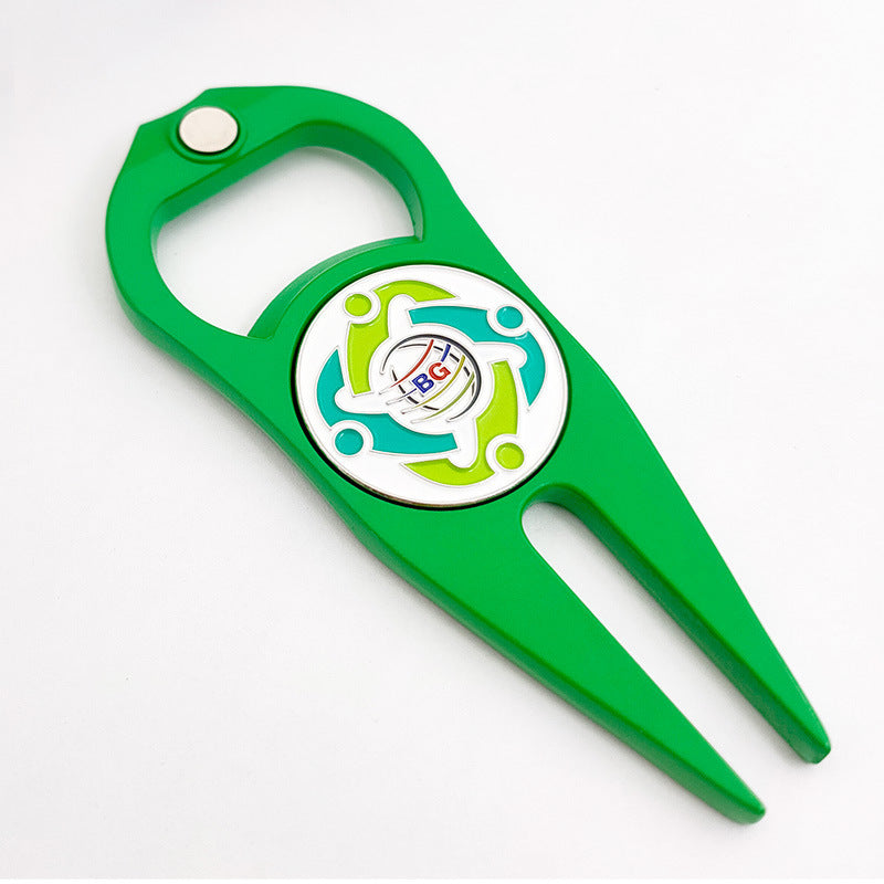 Golf Putting Green Fork Metal Ball