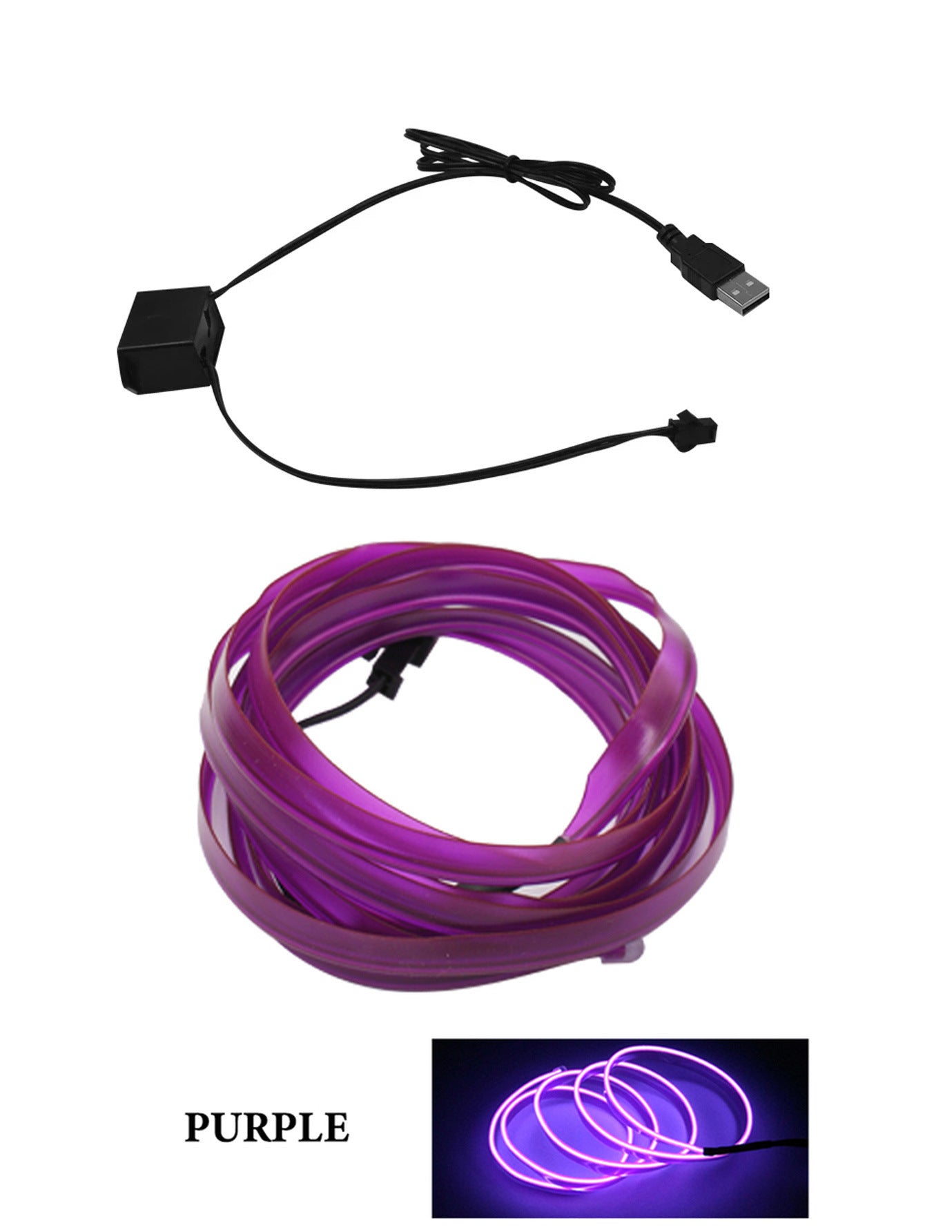 Car Led Decoration Cold Light