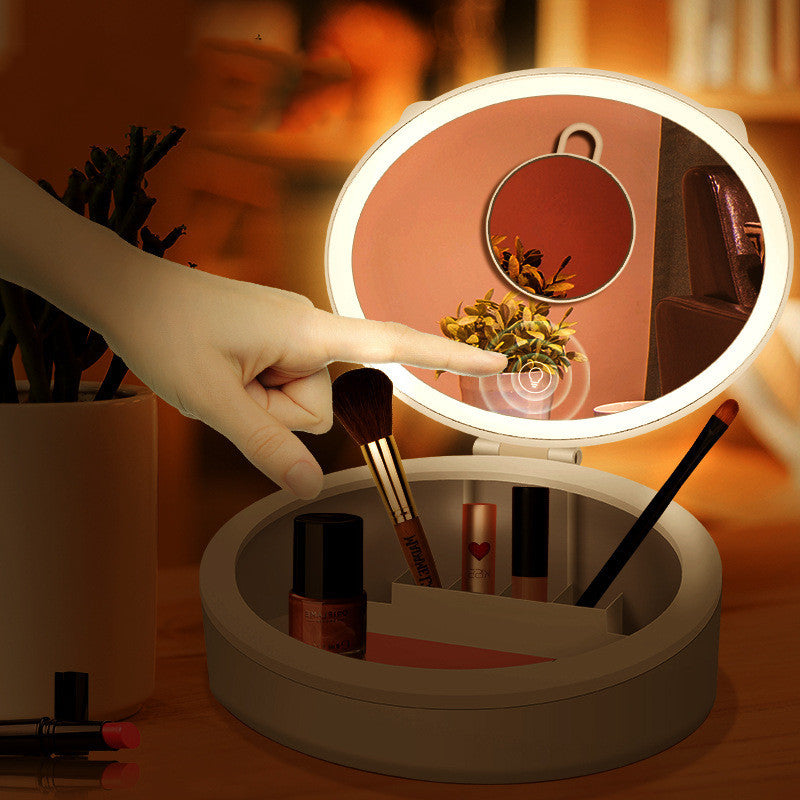 LED Makeup Mirror Desktop