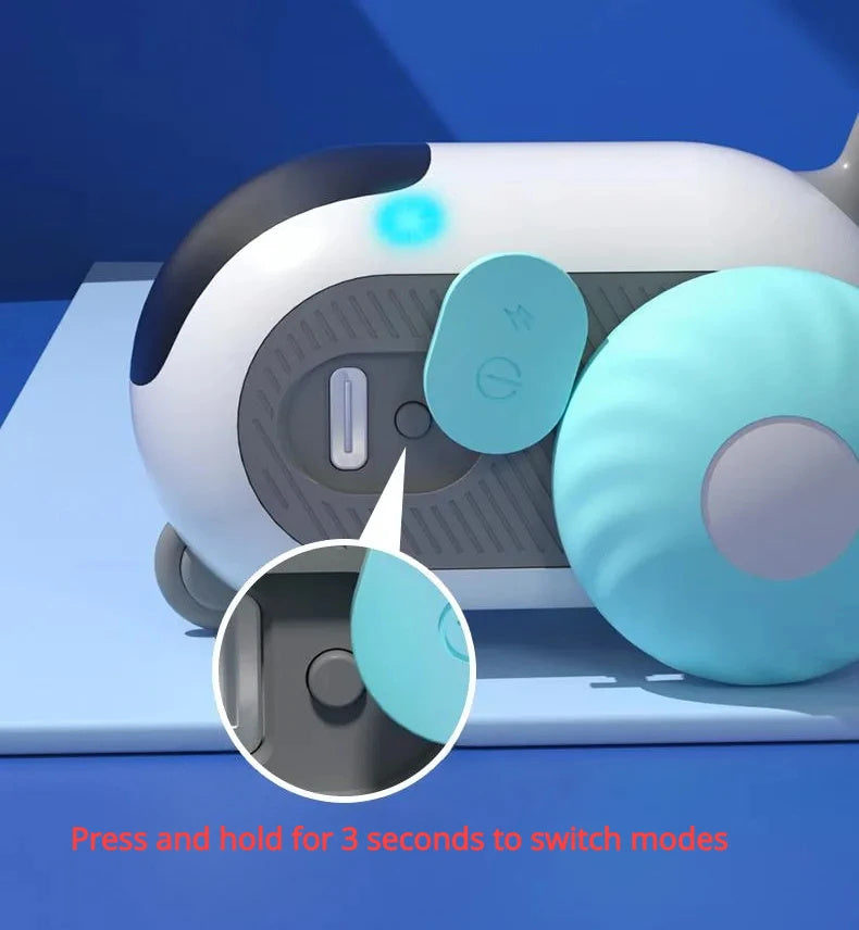 Remote Control Interactive Cat Car Toy USB Charging