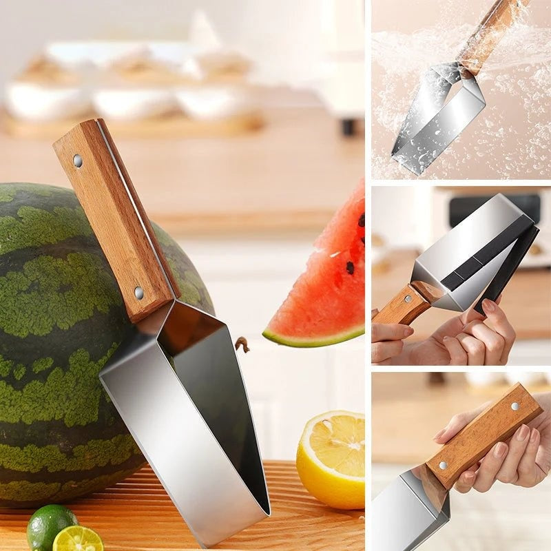 New Watermelon Cutting Artifact 430 Stainless Steel