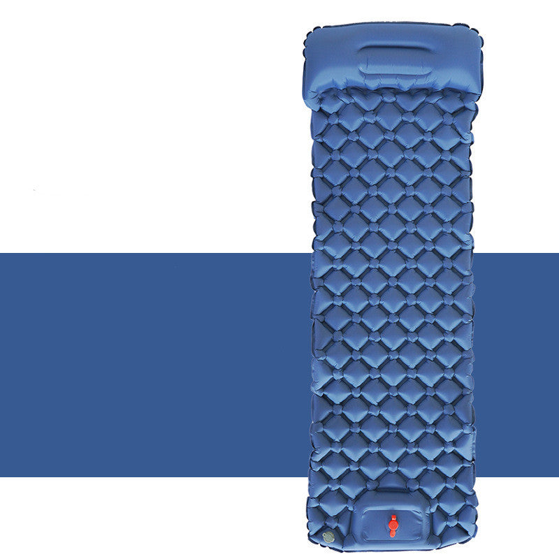 Outdoor Sleeping Pad Camping Inflatable Mattress With Pillows