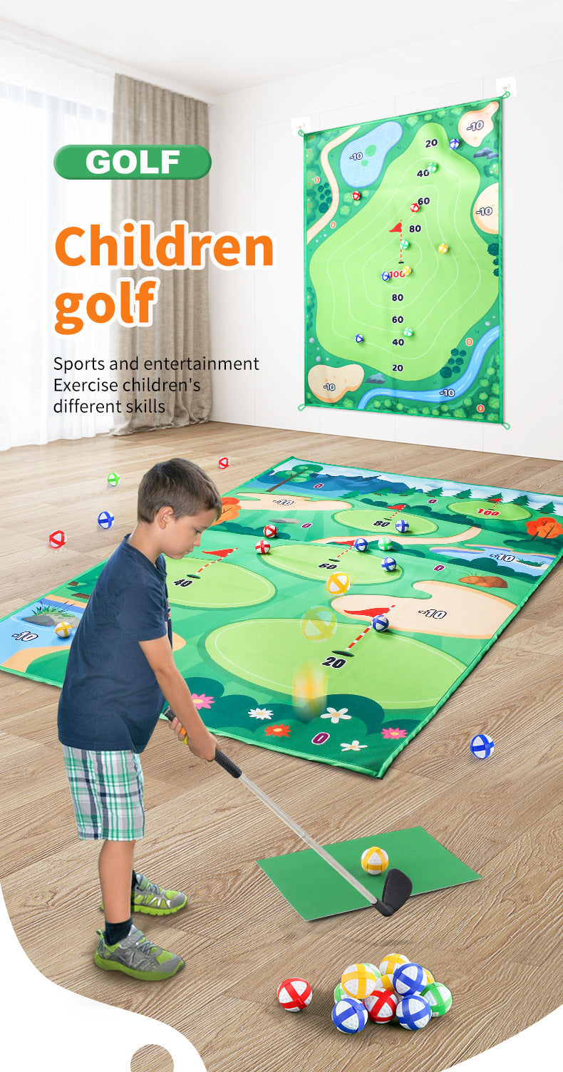 Children's Golf Game Mat Set Sporting Goods