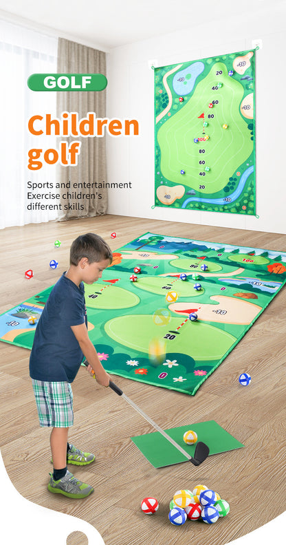 Children's Golf Game Mat Set Sporting Goods