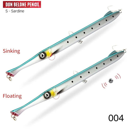 Fishing Slow-shake Submerged Pencil Jinqiang Lure Sea Water