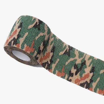 Non-woven Camouflage Bandage Hunting Camera Camouflage Tape Military Fans Telescopic Elastic Self-adhesive