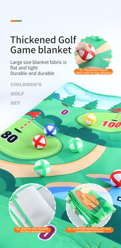 Children's Golf Game Mat Set Sporting Goods