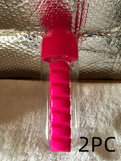 Water Bottle With Pillbox Plastic