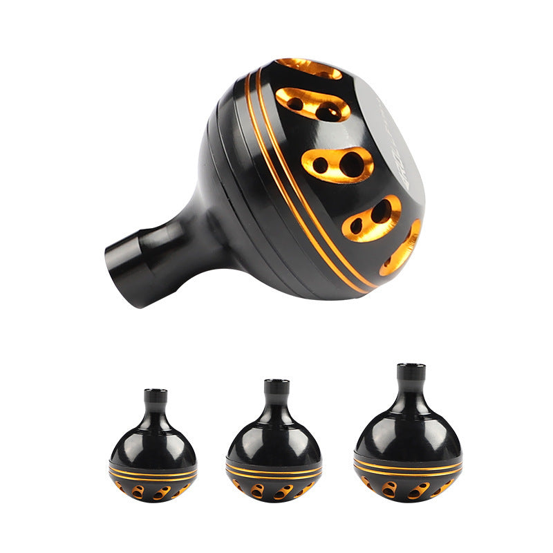 Ergonomics Design Fishing Reel Rocker Arm Knob Grip Metal Knob Handle For Low-profile