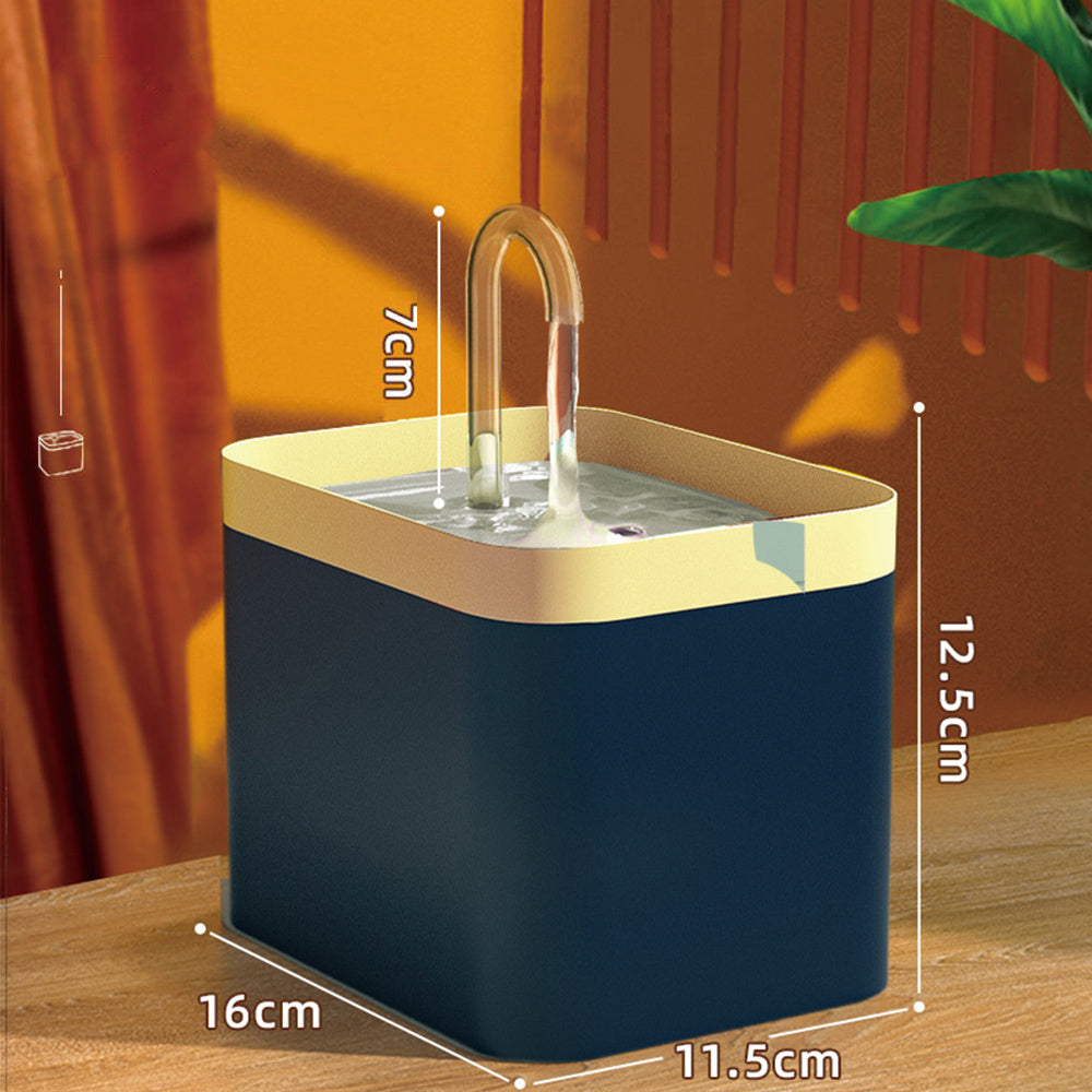 Automatic Cat Water Fountain Auto Filter USB Electric