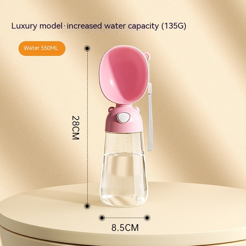 Portable  Water Bottle Food And Water Container