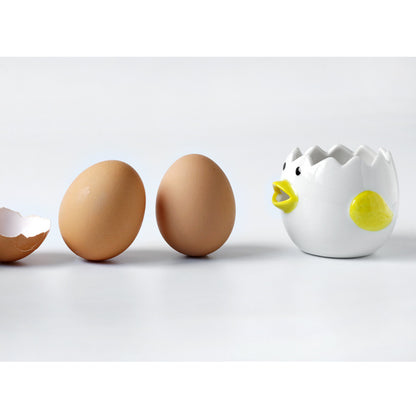 Cute Chicken Ceramic Egg White Separator