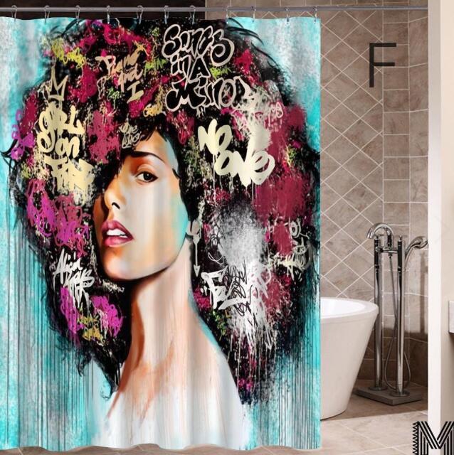Art Design Graffiti  Curtain