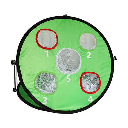 Portable folding golf practice net