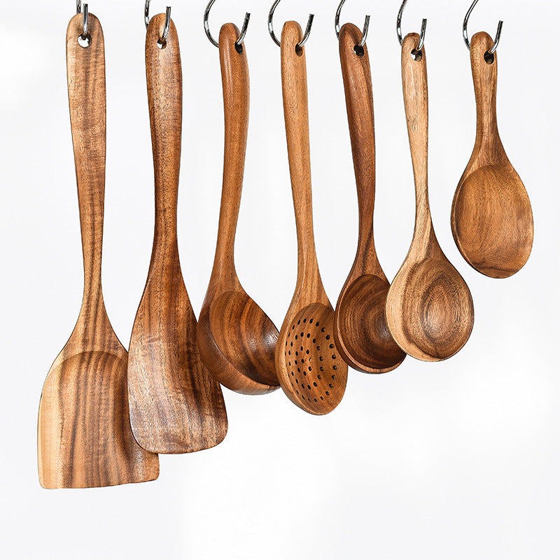 Teak Natural Wood  Spoon