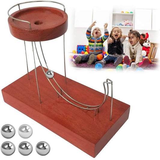 Perpetual Marble Machine Kinetic Art Ornament