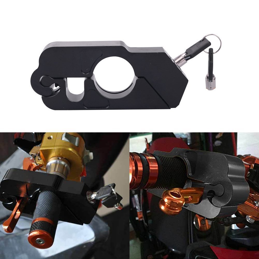 Motorcycle lock horn lock