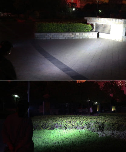 Waterproof LED headlamp COB work light.