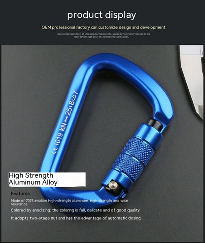 Safety Rock Climbing Lock