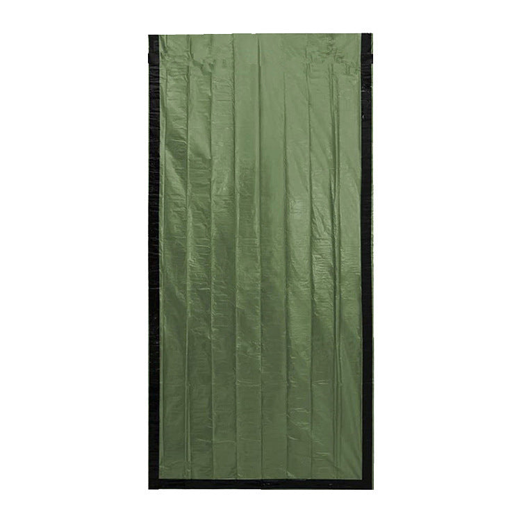 Custom Army Green Cold-Proof Thermal Insulation Emergency Sleeping Bag.