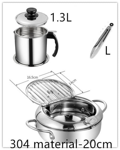 Stainless Steel Telescopic Folding Basket Frying