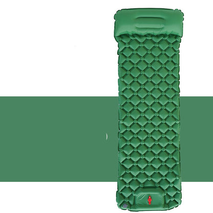 Outdoor Sleeping Pad Camping Inflatable Mattress With Pillows