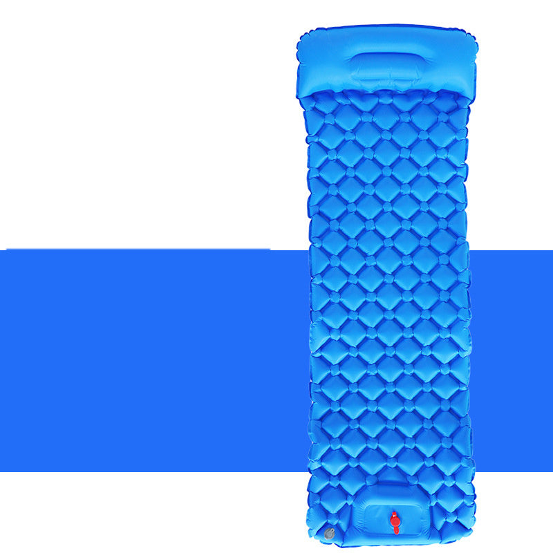 Outdoor Sleeping Pad Camping Inflatable Mattress With Pillows
