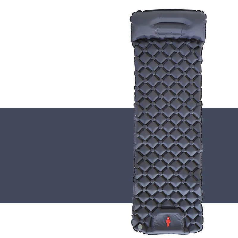 Outdoor Sleeping Pad Camping Inflatable Mattress With Pillows