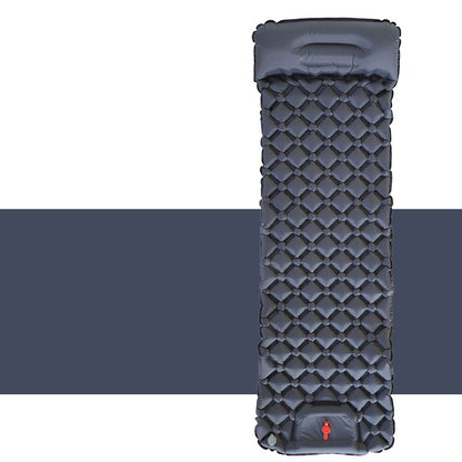 Outdoor Sleeping Pad Camping Inflatable Mattress With Pillows