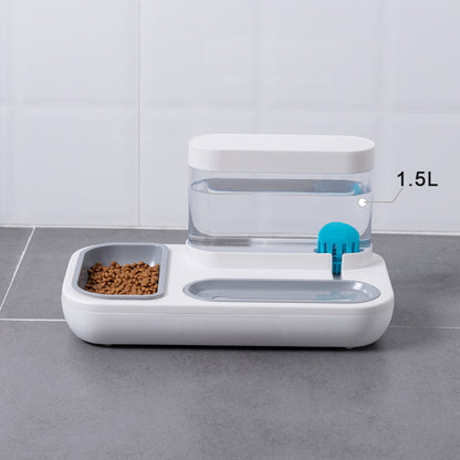 4 Style Pet Cat Bowl Dog for Cats Feeder Bowls Kitten Automatic Drinking Fountain 1.5L Capacity Puppy Feeding Water Products