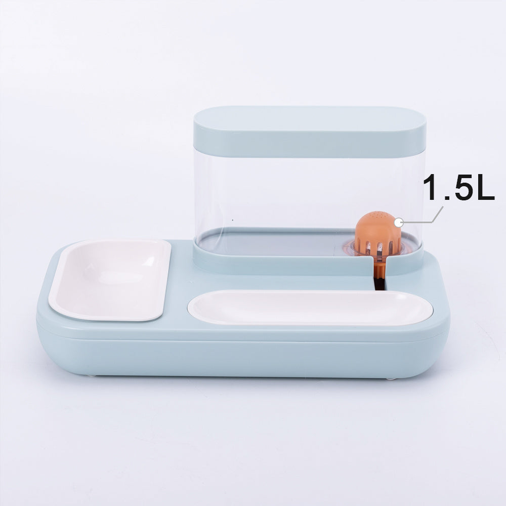 4 Style Pet Cat Bowl Dog for Cats Feeder Bowls Kitten Automatic Drinking Fountain 1.5L Capacity Puppy Feeding Water Products
