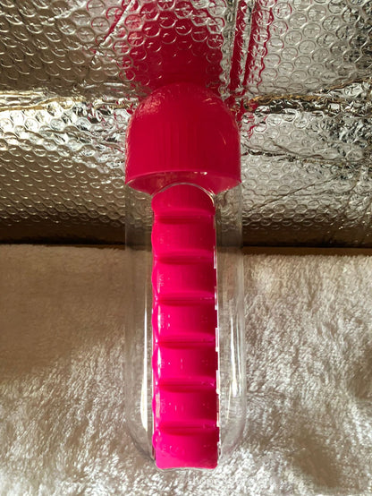 Water Bottle With Pillbox Plastic