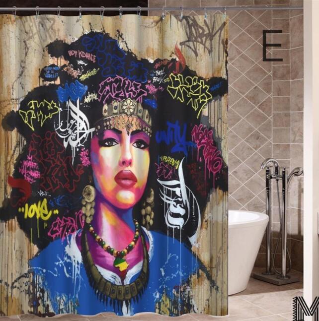 Art Design Graffiti  Curtain