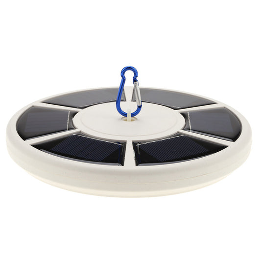 With hook outdoor solar flagpole lamp flag light