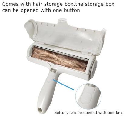 Pet Hair Roller Remover Lint Brush 2-Way for Dogs and  Cats.