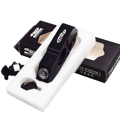 Motorcycle lock horn lock