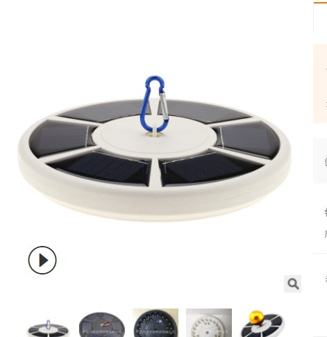 With hook outdoor solar flagpole lamp flag light