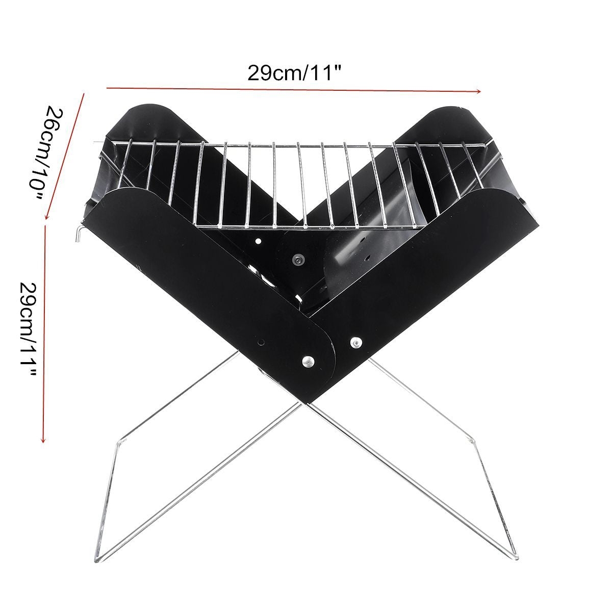 BBQ Grill Folding Stainless Steel Portable