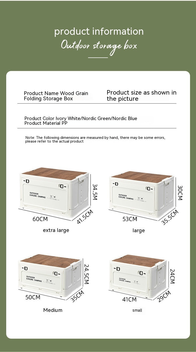 Camping Picnic Organizing Box Household Oversized Storage Box