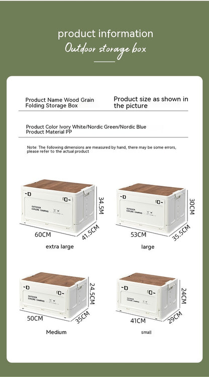 Camping Picnic Organizing Box Household Oversized Storage Box