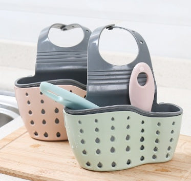 Kitchen Drain Holder Rubber Sponge Storage