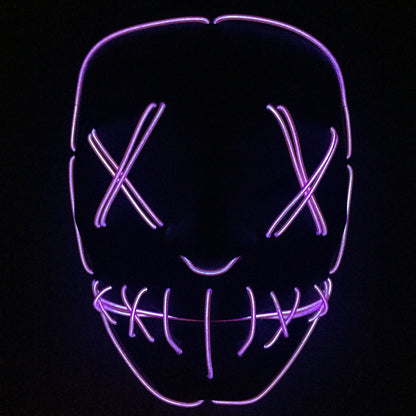 Halloween Led Glowing Full Face Mask