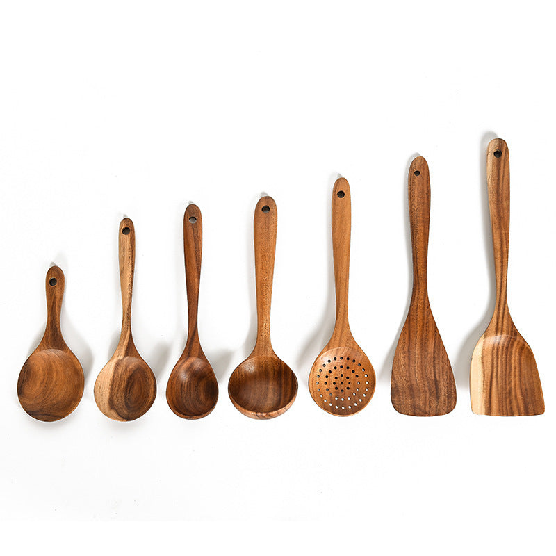 Teak Natural Wood  Spoon