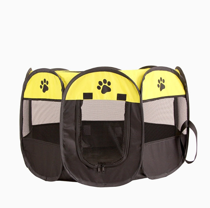 Fast folding octagonal pet fence.