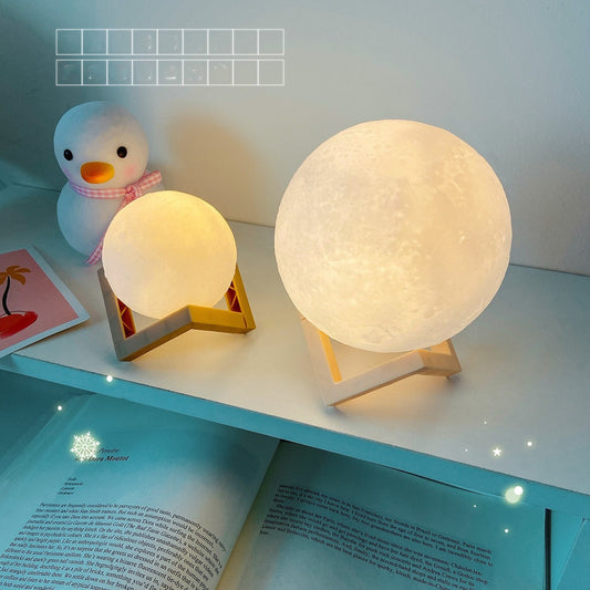 3D Print Rechargeable Moon Lamp