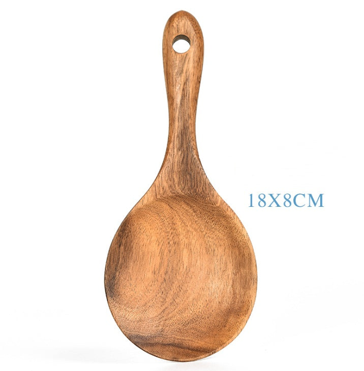 Teak Natural Wood  Spoon