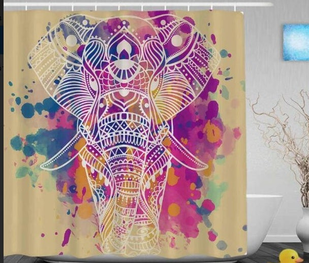 Art Design Graffiti  Curtain
